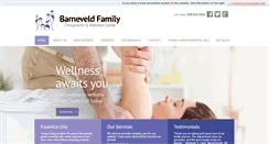 Desktop Screenshot of barneveldfamilychiropractic.com